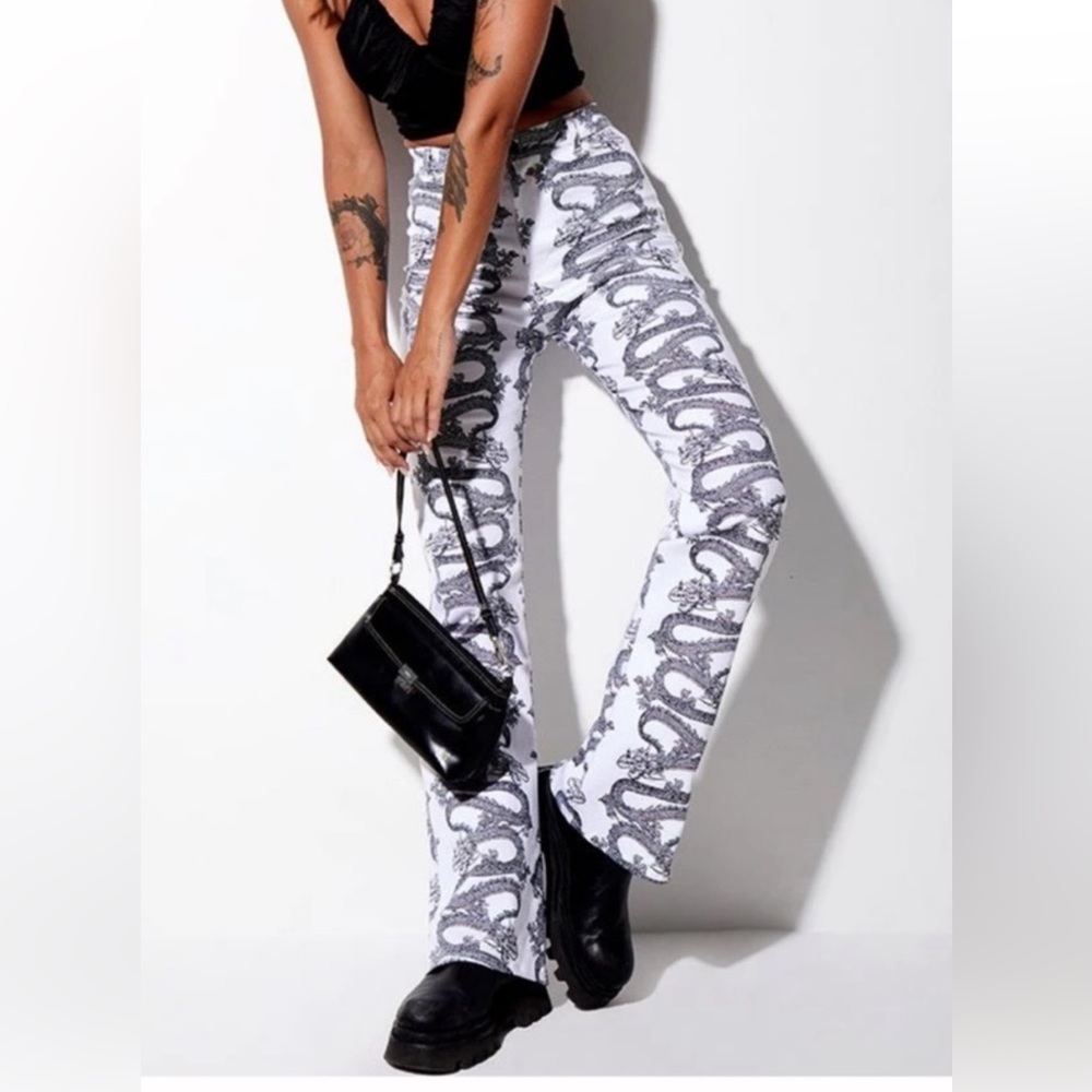 Motel rocks dragon snake pants! Size Medium (M)